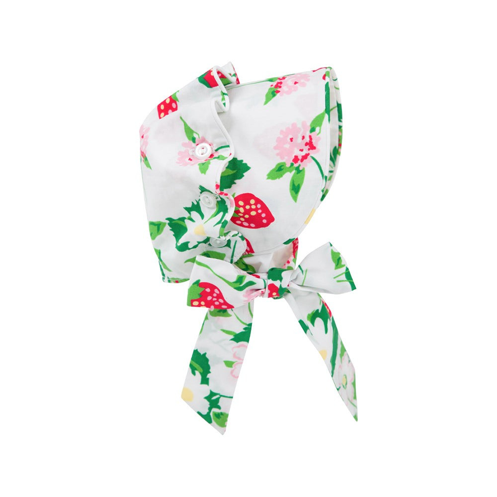 Dolly's Beaufort Bonnet - Greenwich Garden with Worth Avenue White | The Beaufort Bonnet Company