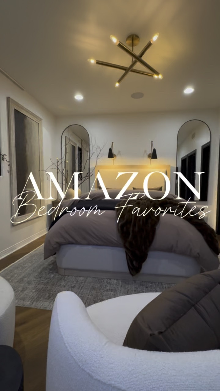 Amazon Bedroom Favorites. 

I love this bedroom. The bedding really makes this space feel and look so luxurious. The mirrors make the space appear larger. The rug is beautiful and high quality.

#amazonhome
#bedroomdecor #bedroominspo #amazonbedding #amazonbedroom #amazonfinds #neutralbedroom #founditonamazon

#LTKHome #LTKFindsUnder50 #LTKFindsUnder100