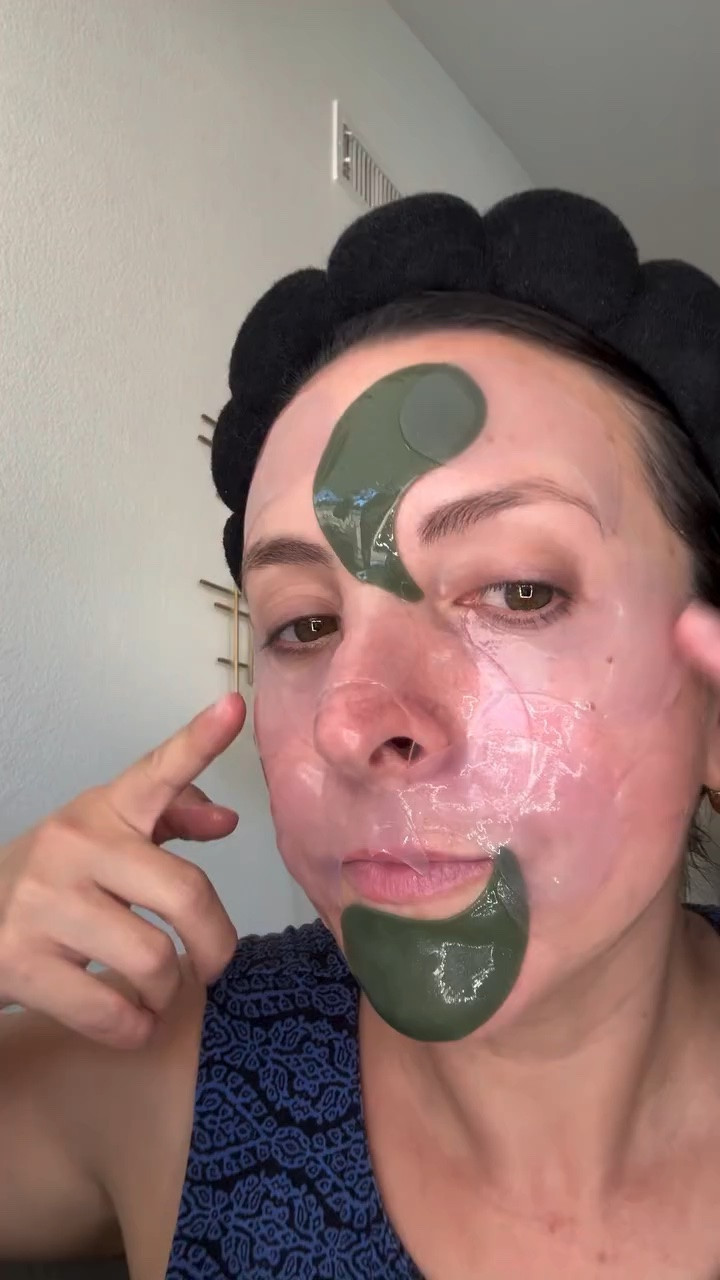 #gifted I thought eye patches were just for under eyes… until I started using them all over my face. ✨

Each of these heimish hydrogel patches targets a different skin concern, so I customized my own little at-home facial using all three. From hydration and glow to depuffing and smoothing, my skin felt so refreshed after just one use.

Sometimes the simplest skincare tricks end up being the most satisfying. 💚🌹🖤

Have you ever used eye patches anywhere besides under your eyes?

#LTKselfcare #LTKOver40 #LTKBeauty