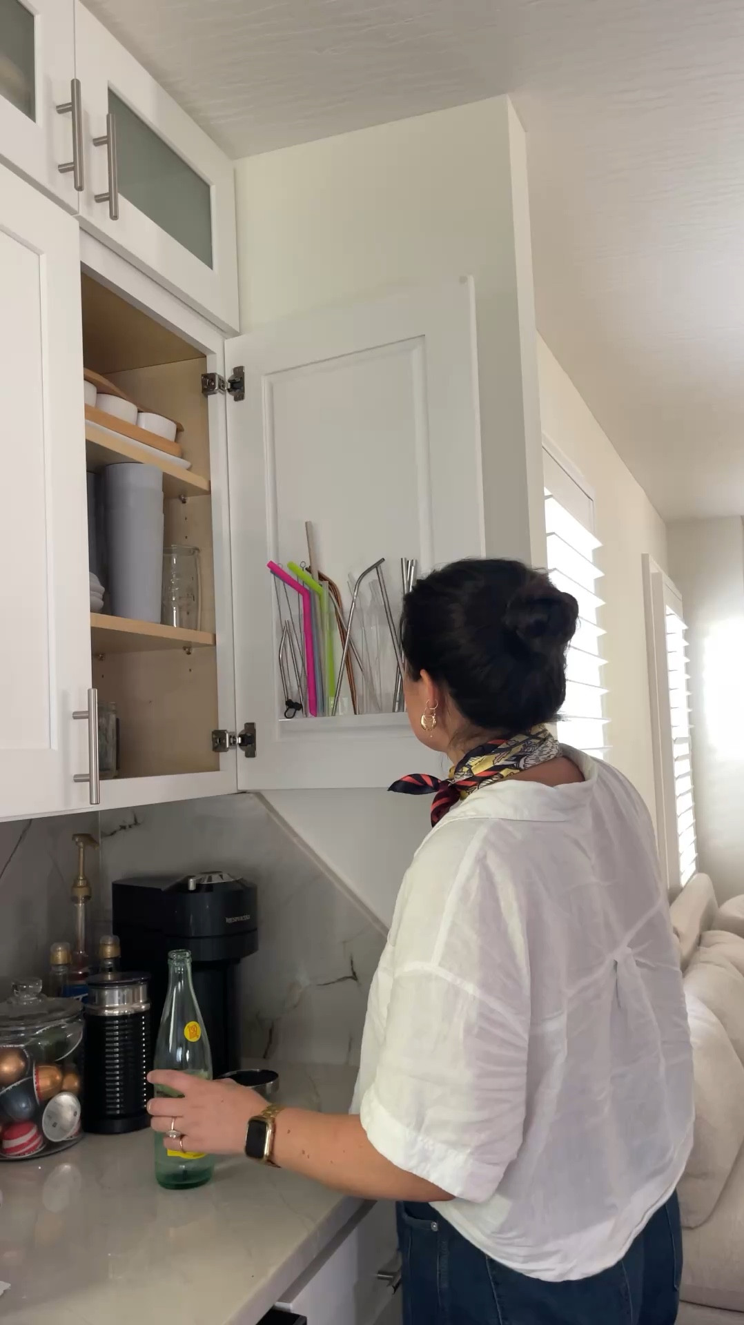 $10 straw organizer — Amazon kitchen must haves 

#LTKFindsUnder50