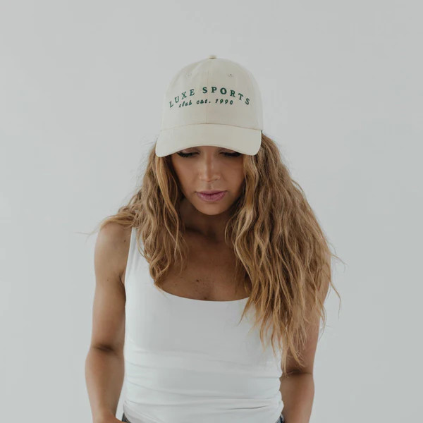 Cara Loren Ball Cap - Cream | Gigi Pip