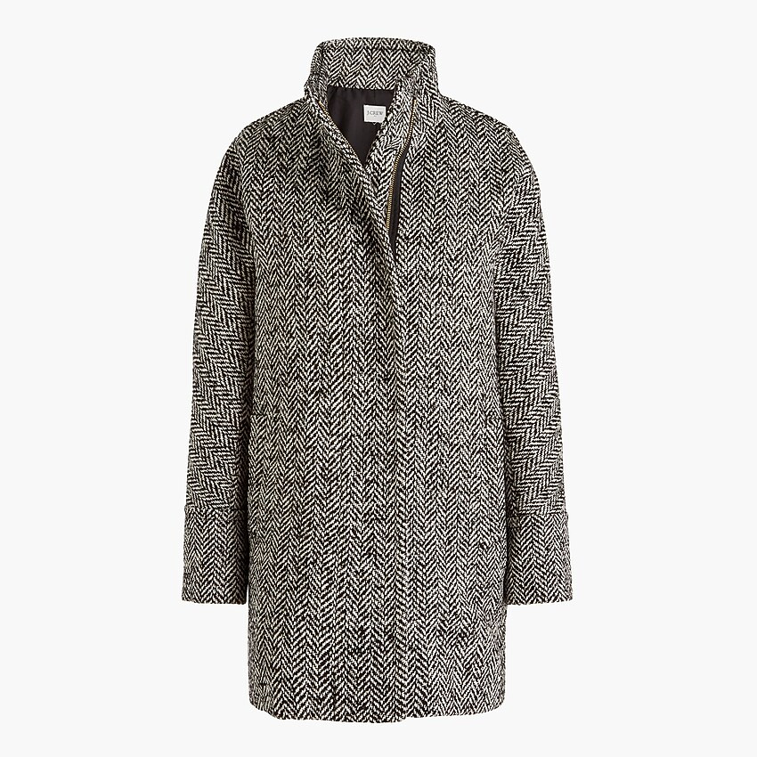 Herringbone city coat | J.Crew Factory