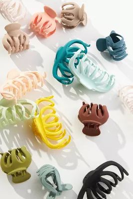 Set of Four Octopus Claw Clips | Anthropologie (US)