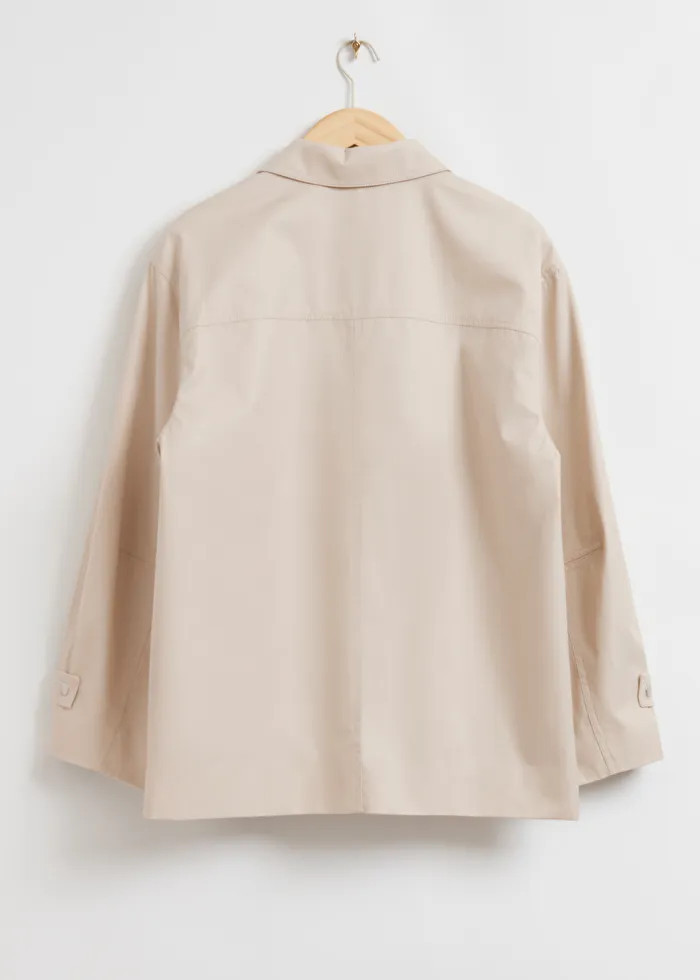 Oversized Canvas Jacket | & Other Stories US