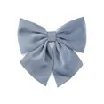 Time and Tru Fabric Bow Hair Barrette Adult, Blue | Walmart (US)