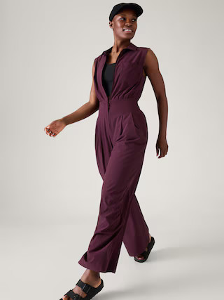 Brooklyn Heights Wide Leg Jumpsuit | Athleta