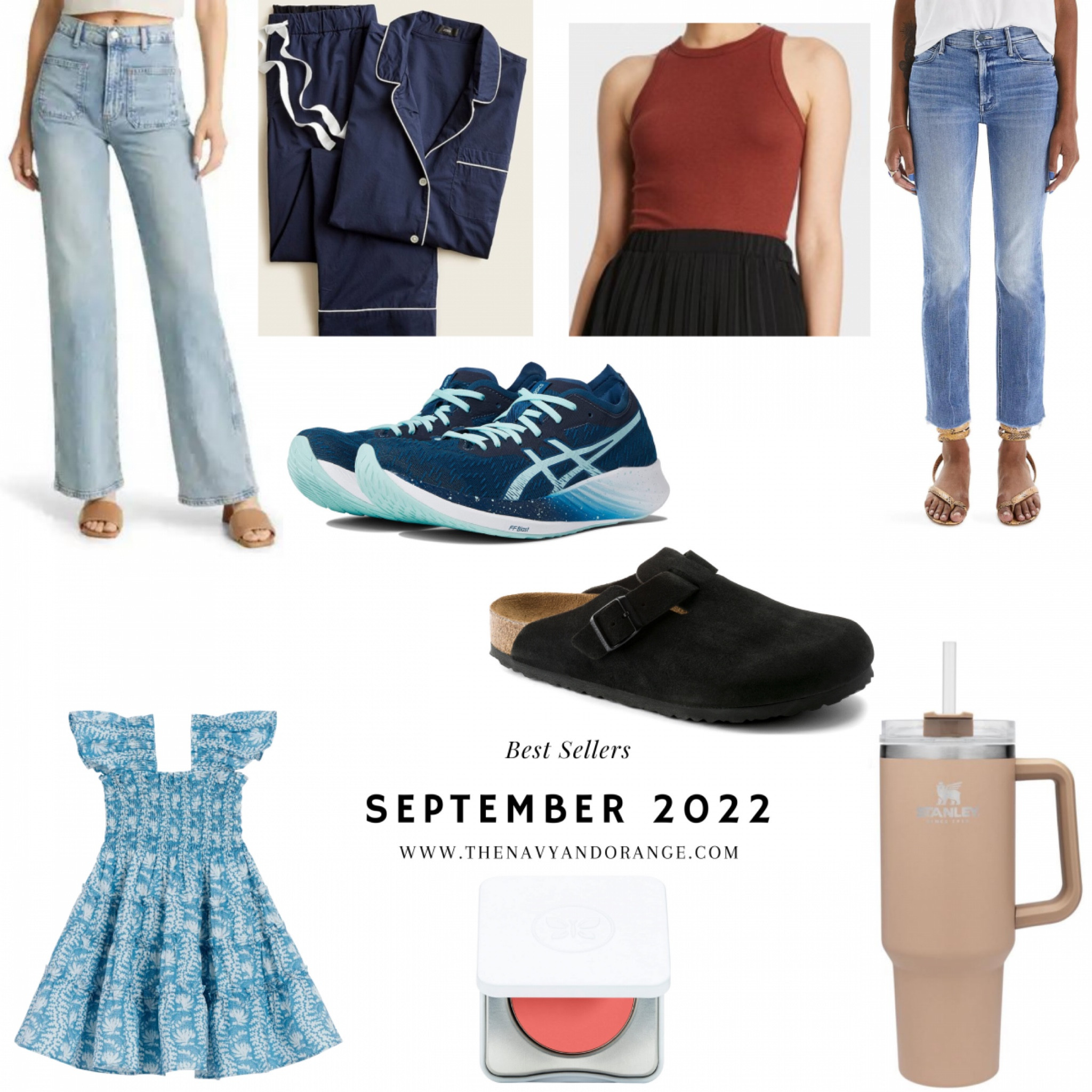September best selles: monogrammed pjs, alo tank dupe, mother denim, best running shoes, Birkenstock’s clogs, mini nap dress, blush, Stanley cup 

#LTKHoliday #LTKGiftGuide #LTKSeasonal