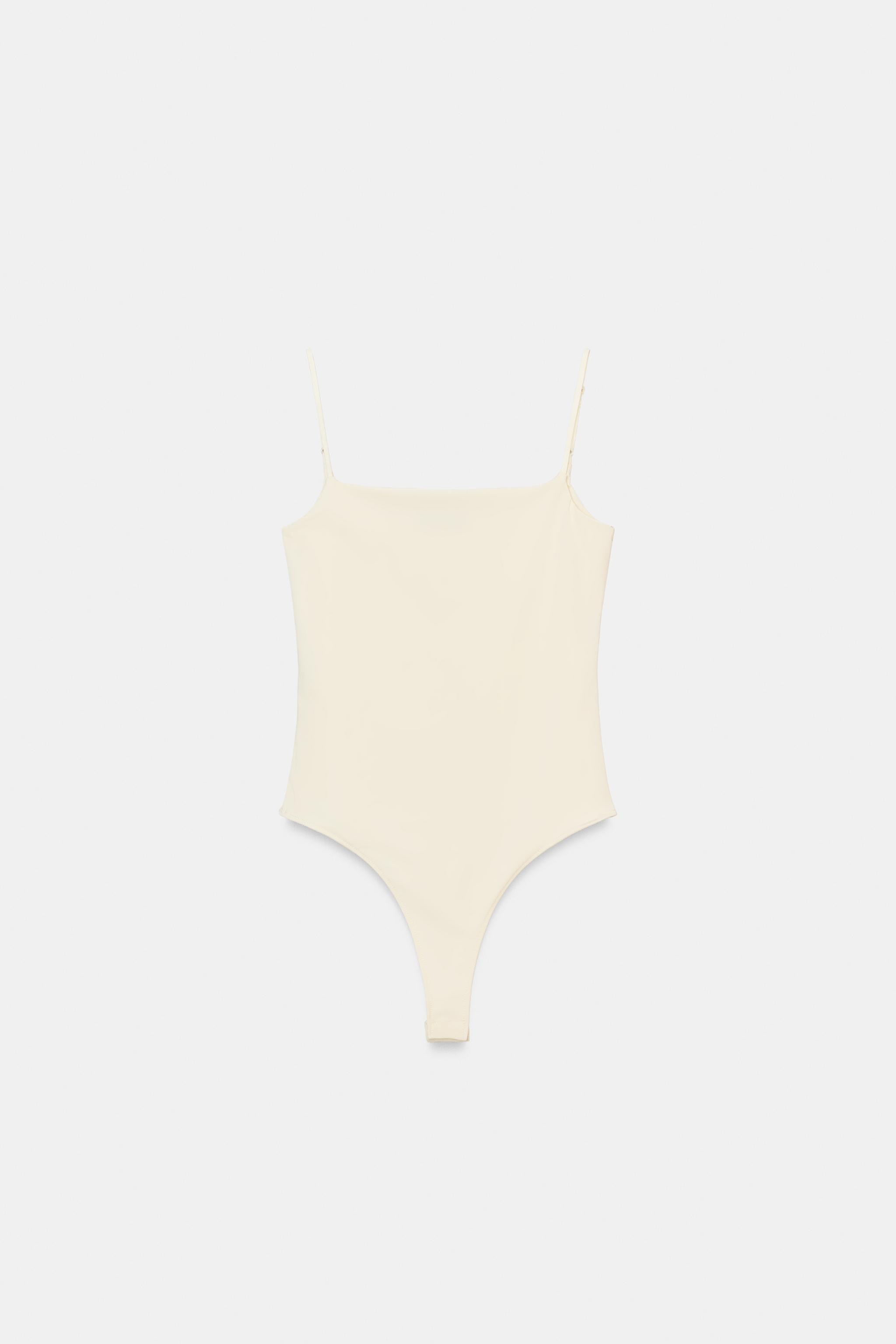 SLIM STRAPPY BODYSUIT | Zara US