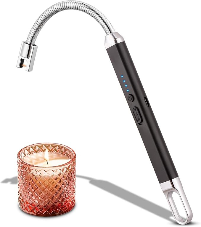MEIRUBY Lighter Electric Lighter Candle Lighter Rechargeable USB Lighter Arc Lighters for Candle ... | Amazon (US)