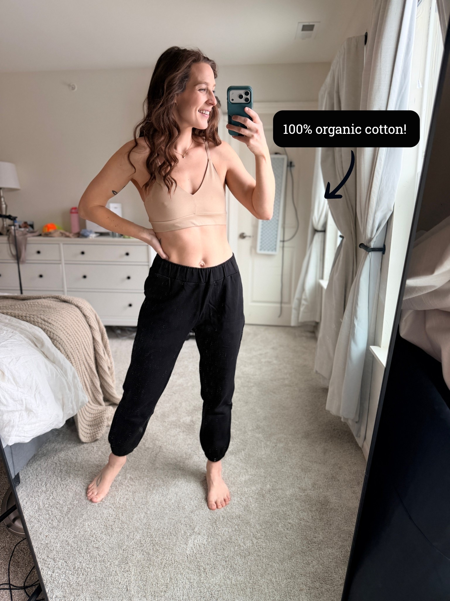 Slowly, switching over my wardrobe to organic materials and these sweatpants and this everyday bra are total wins! 

#LTKTall #LTKdayinmylife #LTKmomlife