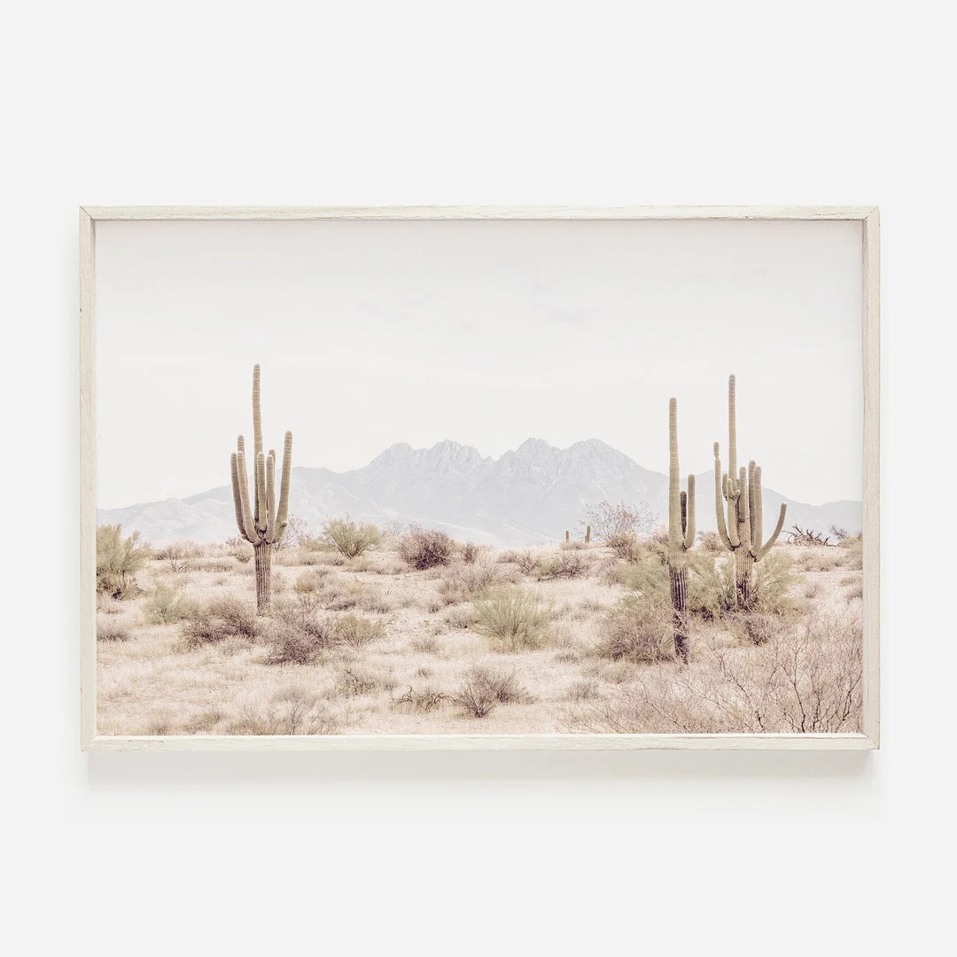Arizona Desert Print, Four Peaks Photo, Southwestern Wall Art,desert Landscape Print,printable Wa... | Etsy (US)