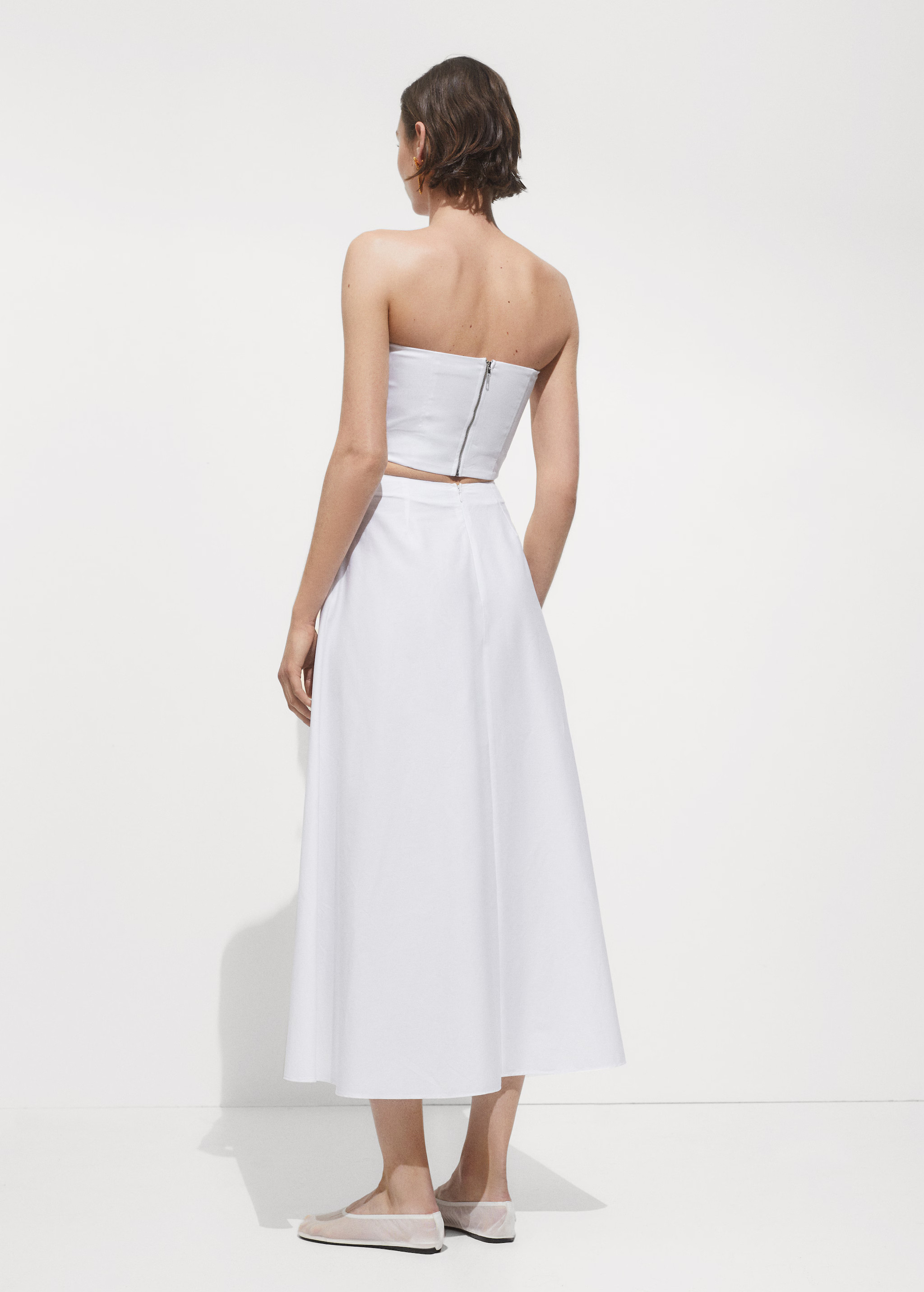 Long flared skirt - Women | MANGO USA | MANGO (US)