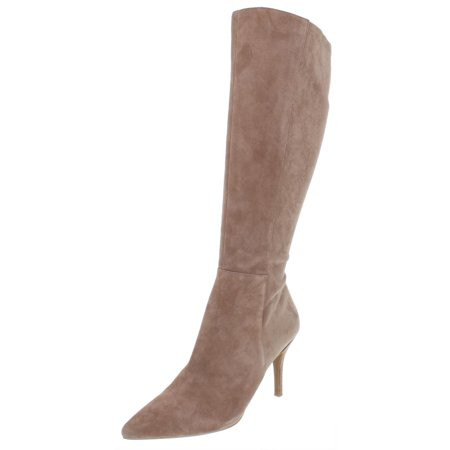 Nine West Womens Fallon Solid Pointed Toe Knee-High Boots | Walmart (US)