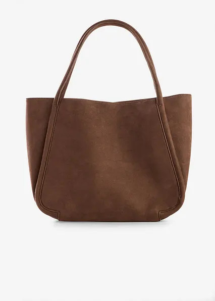 Shopper in Velourslederoptik | Bonprix DE