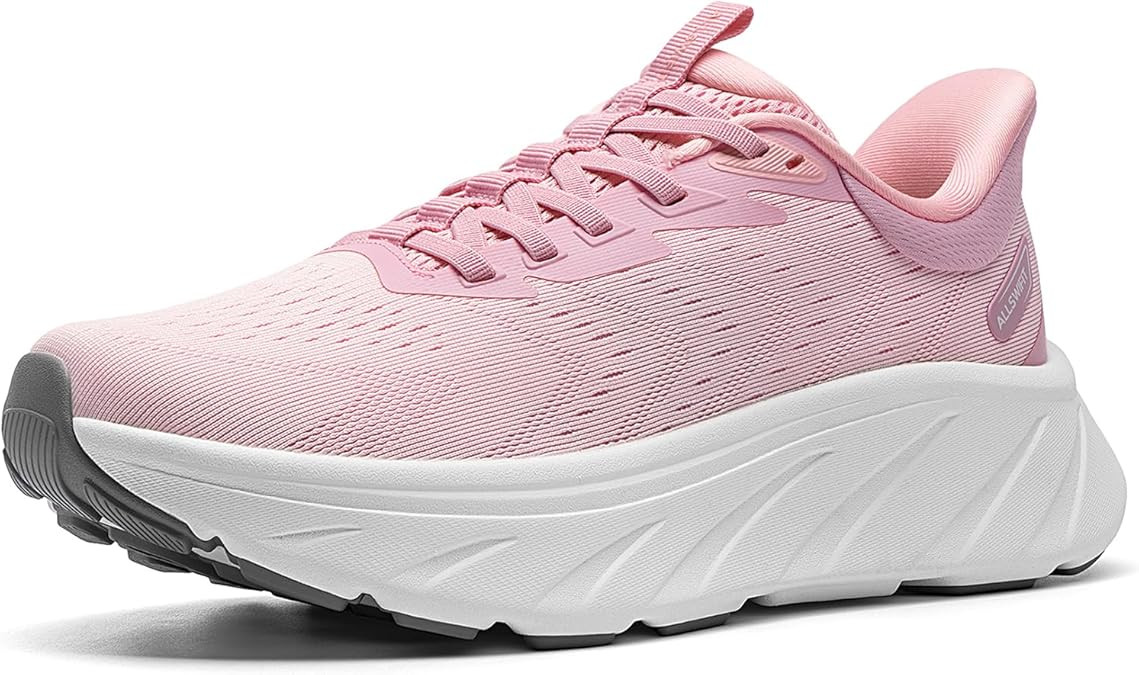 ALLSWIFIT Women's Slip On Stability Walking Shoes Cushioning Hands Free Non-Slip Breathable Comfo... | Amazon (US)