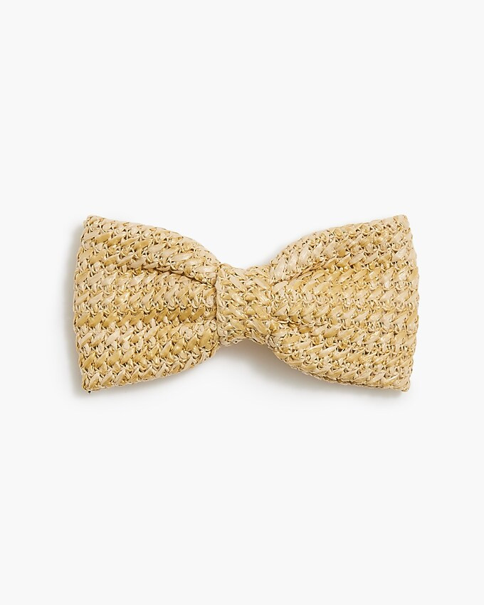 Woven bow barrette | J.Crew Factory