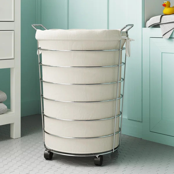 Wayfair Basics® Rolling Laundry Hamper | Wayfair North America