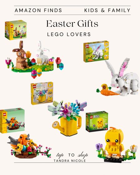 If you have a lego lover like I do, I found some of the cutest Easter lego sets on Amazon!

Lego, easter baskets, lego builds, easter stuffers 

#LTKfamily #LTKsalealert #LTKkids