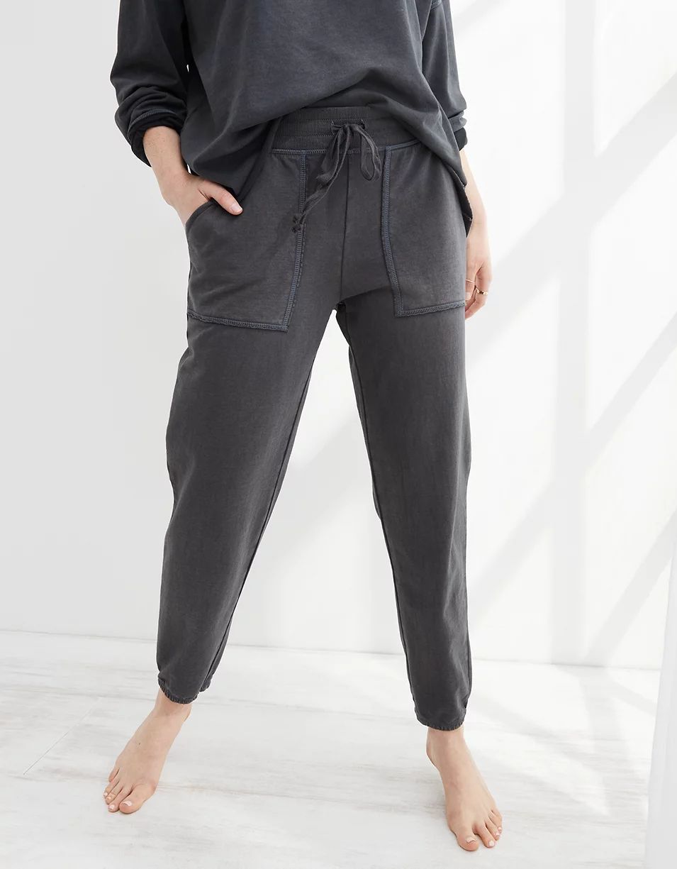 Aerie Sunwashed Fleece Distressed Jogger | American Eagle Outfitters (US & CA)