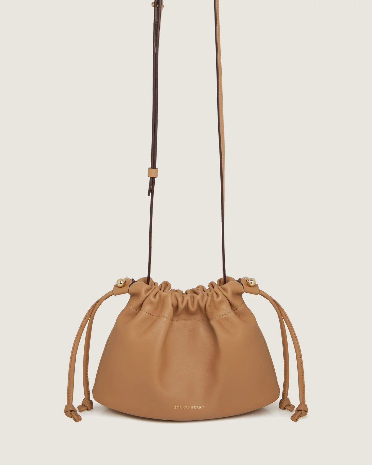 Strathberry - Charlotte Drawstring - Beige | Strathberry