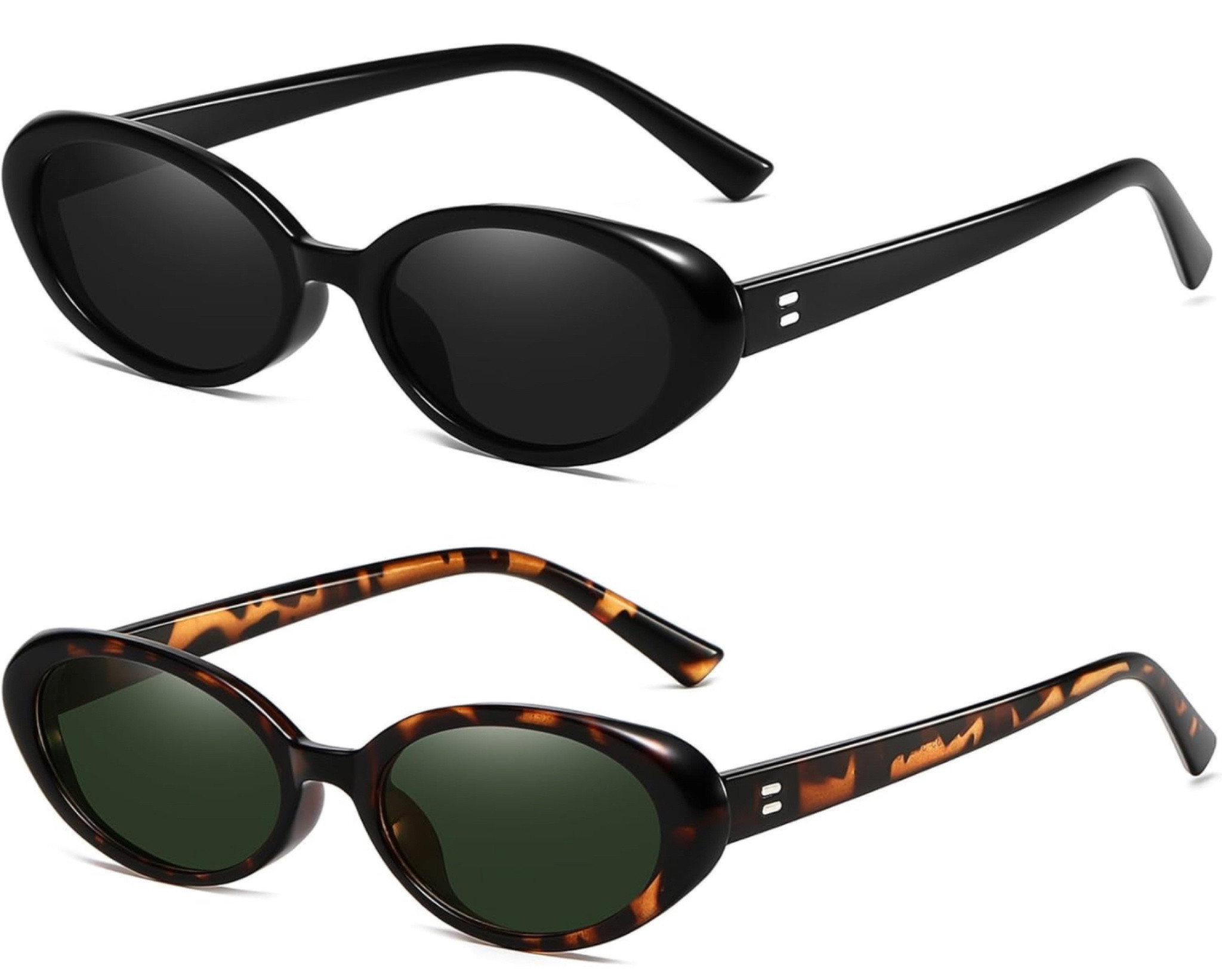 LIGHTENING DEAL 90’s retro oval sunglasses 2 pairs on sale for $12.78 😎  

#LTKswim #LTKstyletip #LTKsalealert