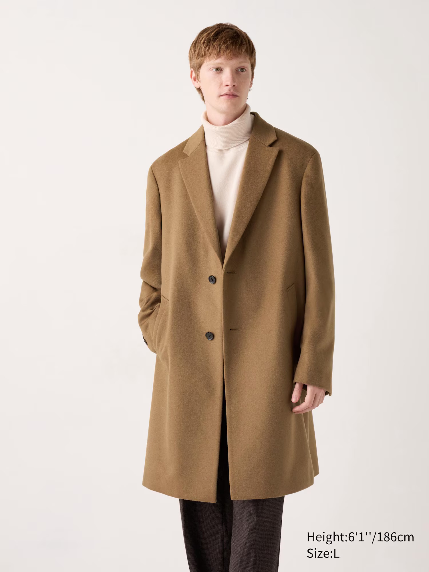 Wool Cashmere Chesterfield Coat | UNIQLO (US)