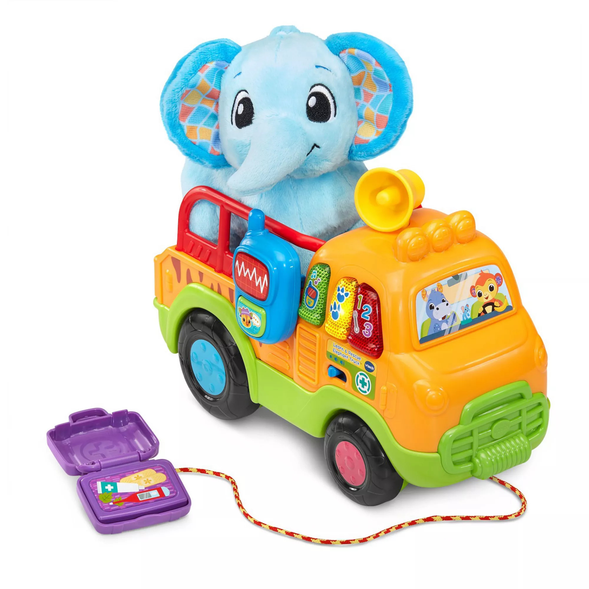 VTech Interactive Learn & Rescue Elephant Truck Toy | Kohl's