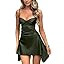 Memoriesea Women's Sleeveless Spaghetti Strap Ruched Sexy Mini Club Party Dress | Amazon (US)