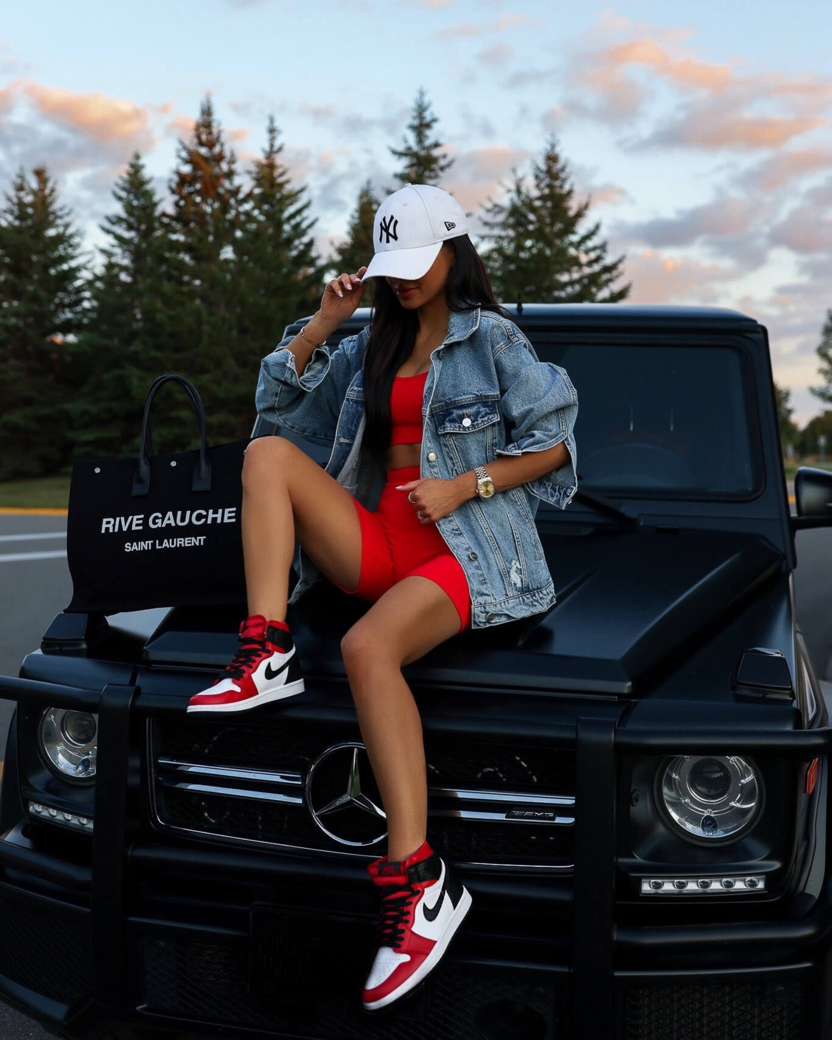 Casual Labor Day outfit ideas
Anine bing denim jacket
Amazon red biker shorts set
Nike air Jordan’s on sale 

#LTKFindsUnder100 #LTKActive #LTKSaleAlert