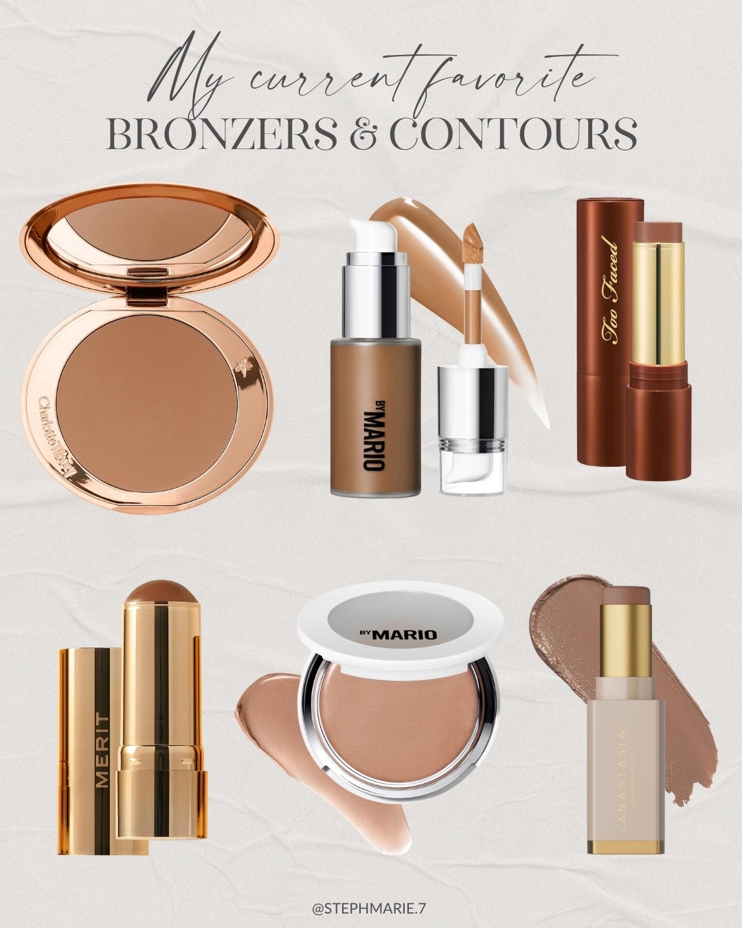 My favorite bronzers and contours for mature skin! They're all easy to apply and work really well for mature skin.  

#LTKSeasonal #LTKBeauty #LTKOver40