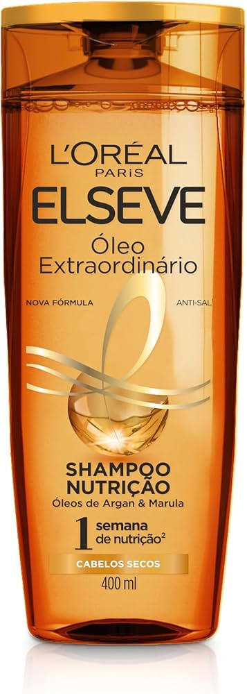 Shampoo L'Oréal Paris Elseve Óleo Extraodinário, 400ml | Amazon (BR)