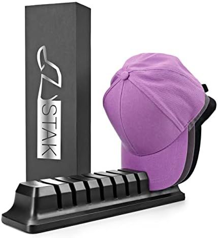 CAPstak Hat organizer for baseball caps - hat holder for 10 baseball caps - No install required c... | Amazon (US)