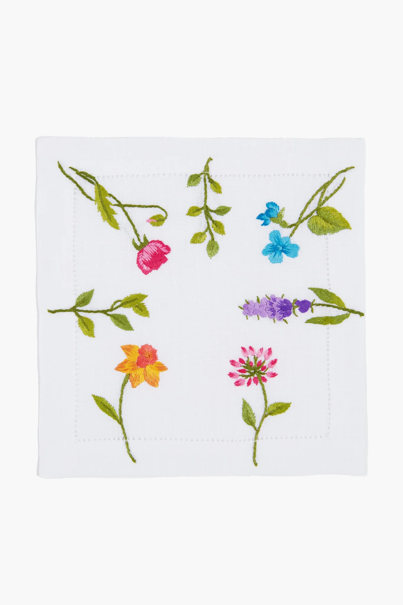 Multi Floral Cocktail Napkins Set of 4 | Tuckernuck (US)