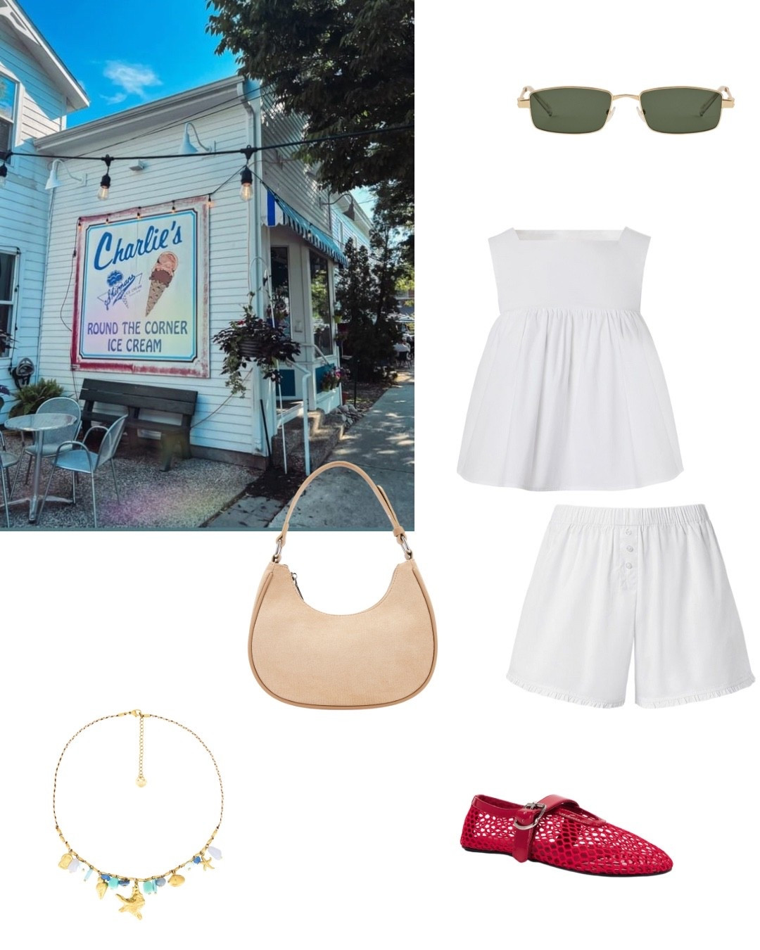 Casual fit for ice cream 🍦 

#LTKSummerEdit #LTKSeasonal #LTKStyleTip