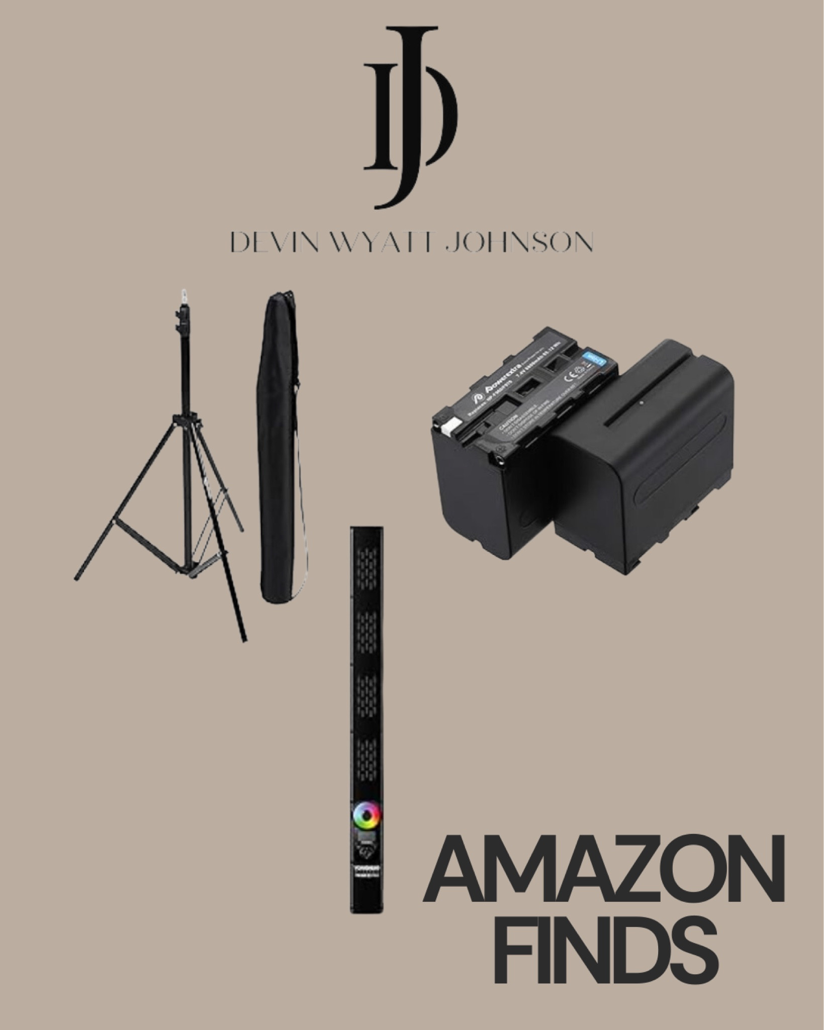 Some of my fav equipment to use during shoots 