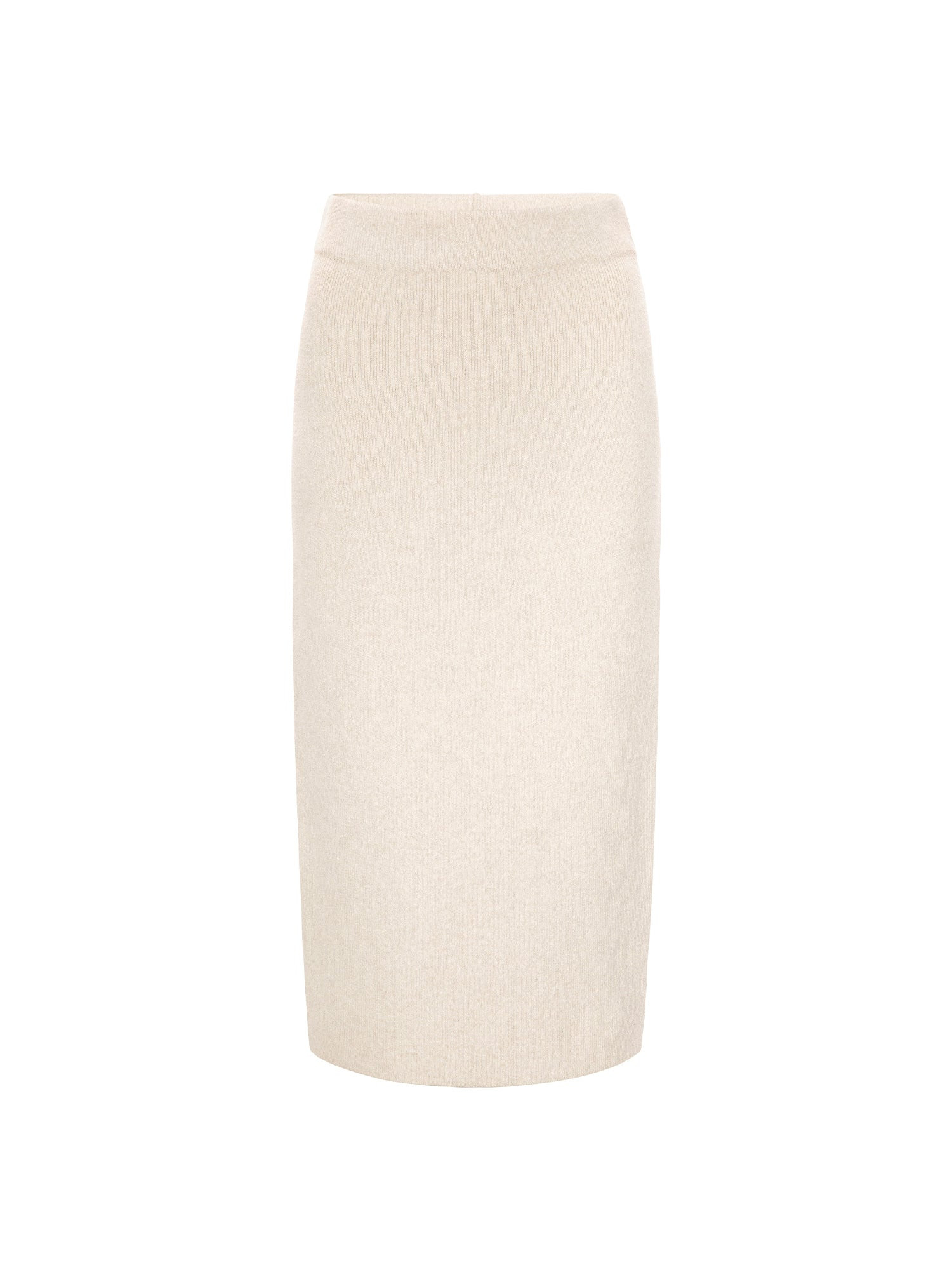 Women's Beau Skirt in Oatmeal Mélange | Brochu Walker | Brochu Walker