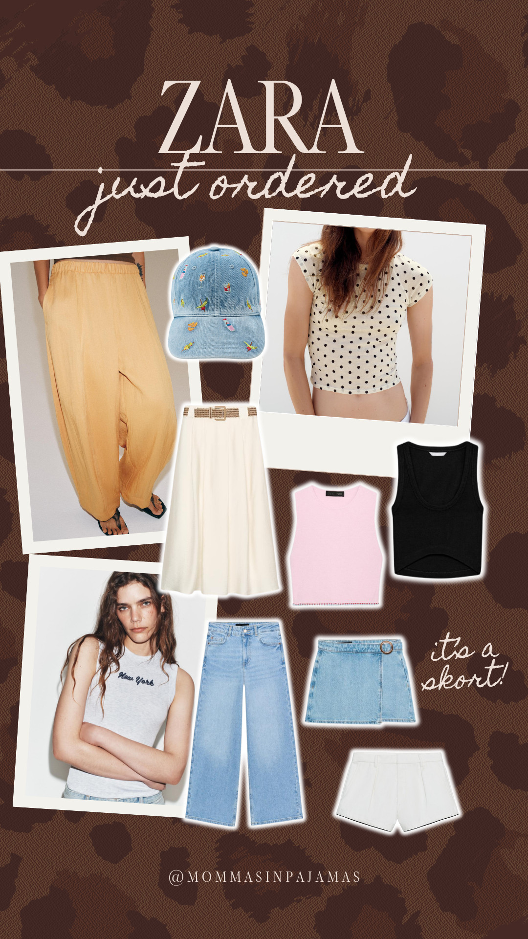 Zara order on the way! Petite friendly summer finds. Polka dot crop top, beaded pink bank, black extreme crop top, yellow wide leg pants, white cream maxi skirts, short girl jeans, a jean skort!, white shorts, and a cute embellished denim hat. Summer outfit inspo, Zara clothes, country concert outfit 

 #LTKFestival #LTKSeasonal #LTKPetite
