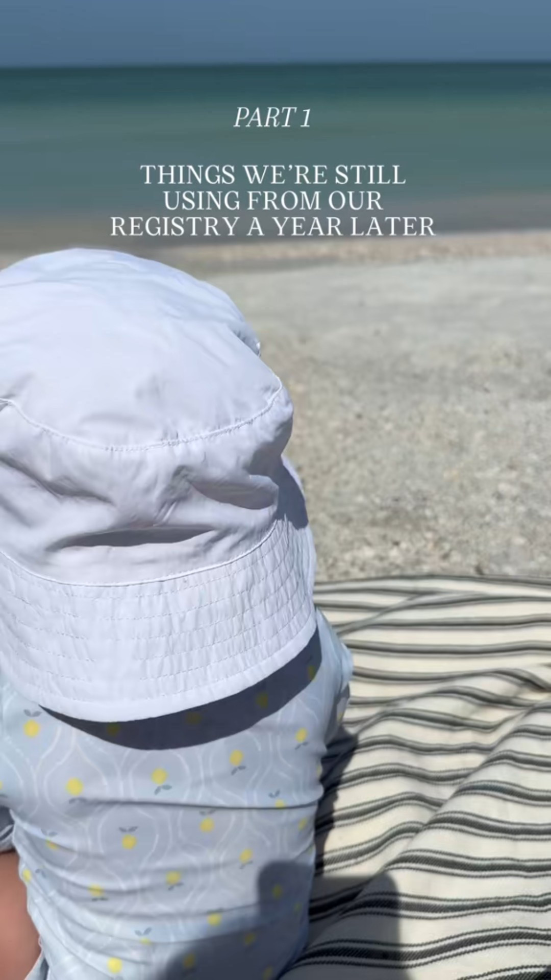 Things were still using from our baby registry a year later - things under $30