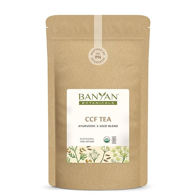Banyan Botanicals CCF Tea (Cumin, Coriander, Fennel) – Organic Traditional Ayurvedic Detox Tea ... | Amazon (US)