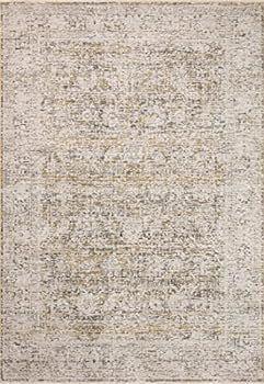Amber Lewis x Loloi Alie Collection ALE-05 Gold / Beige, Traditional 9'-6" x 13'-1" Area Rug | Amazon (US)