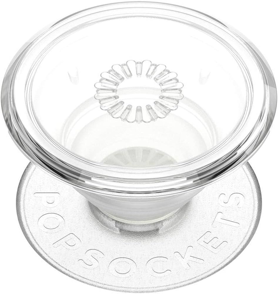 PopSockets Translucent Phone Grip with Expanding Kickstand, PopSockets for Phone - Clear | Amazon (US)