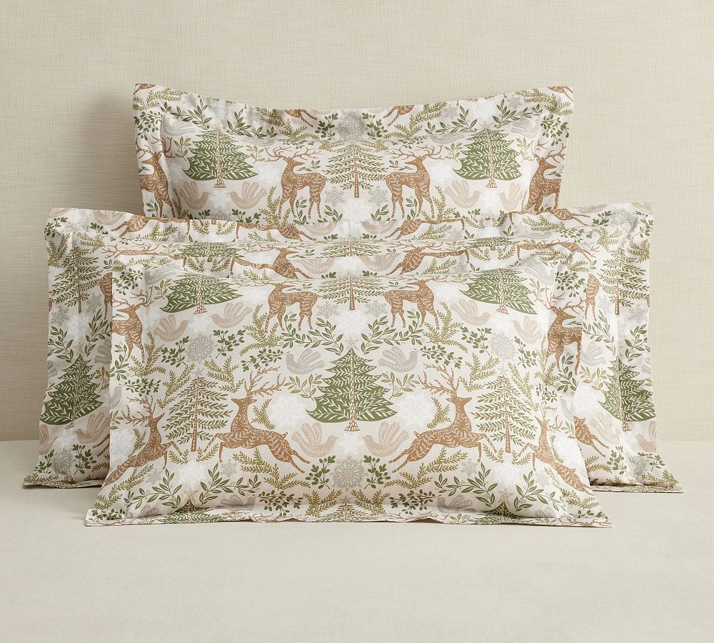 Winter Solstice Percale Sham | Pottery Barn (US)