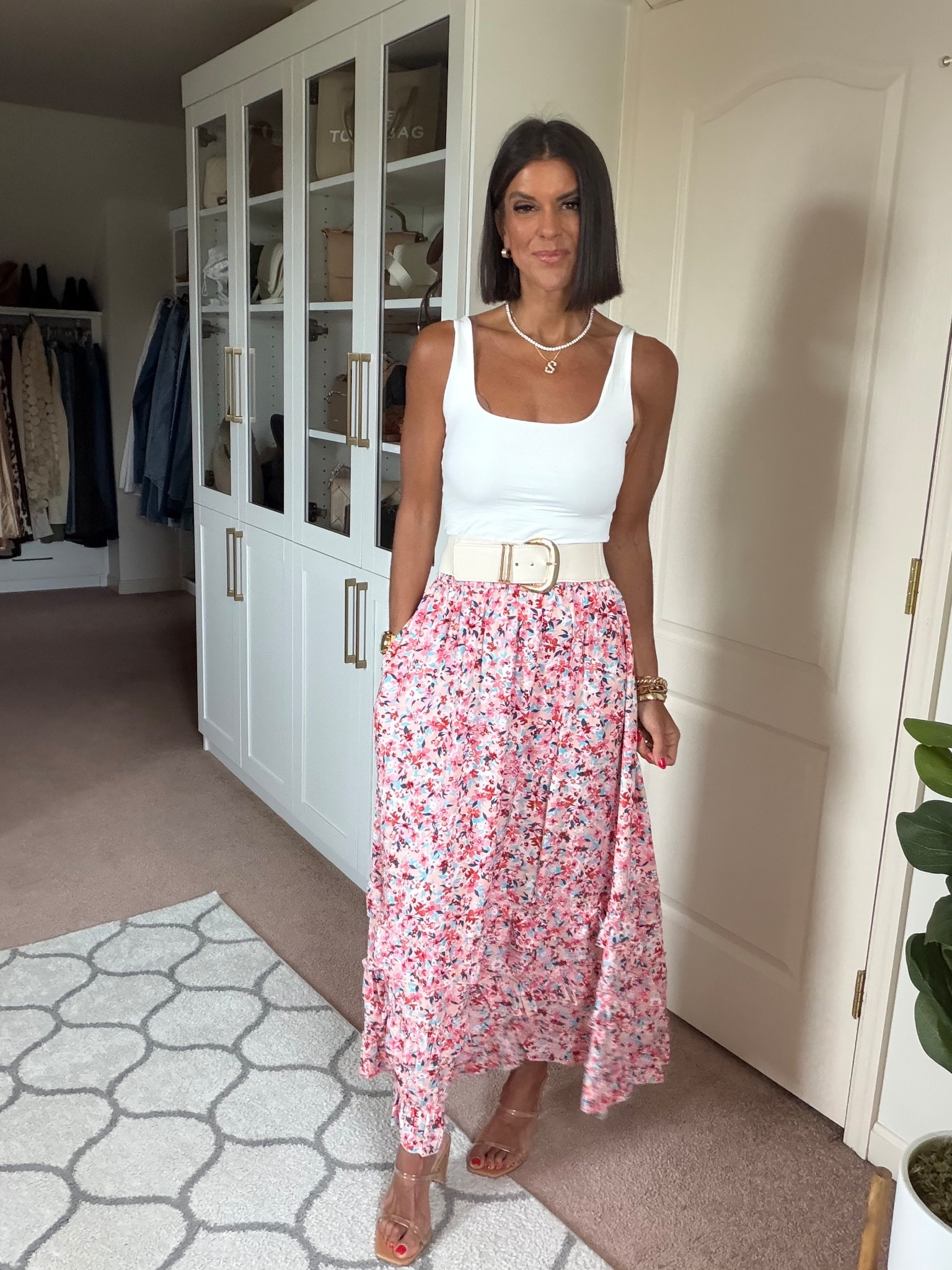 size small in both tank and skirt

#LTKootd #LTKSeasonal #LTKdayinmylife