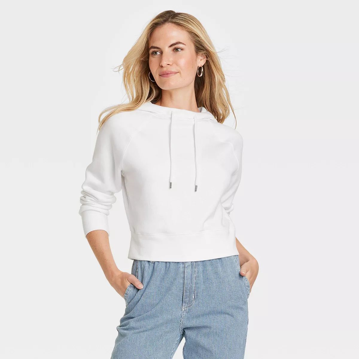 Women’s Cropped Hoodie Sweatshirt - Universal Thread™ | Target
