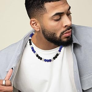 Baseball Beaded Chain Necklace for Men,Bling Ice Collection Baseball Necklace Gifts for Boys,Diam... | Amazon (US)