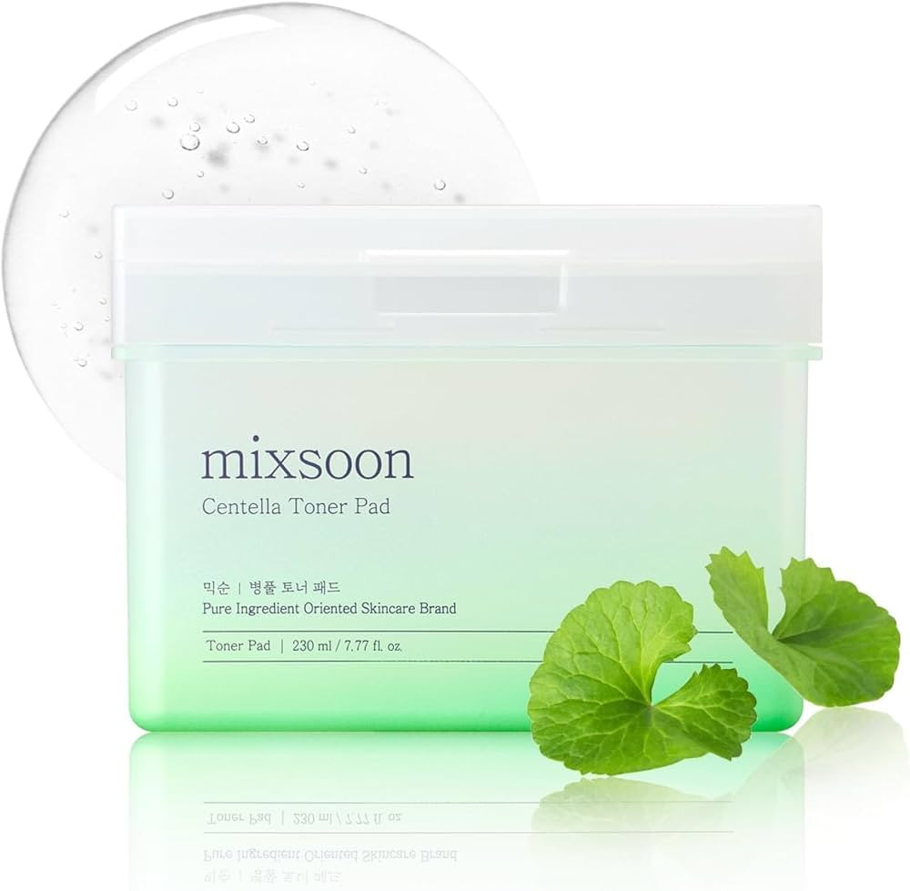 mixsoon Centella Asiatica Toner Pad,Soothing, Hydration, Centella Extract, Gauze Pad, (230ml/ 7.7... | Amazon (US)