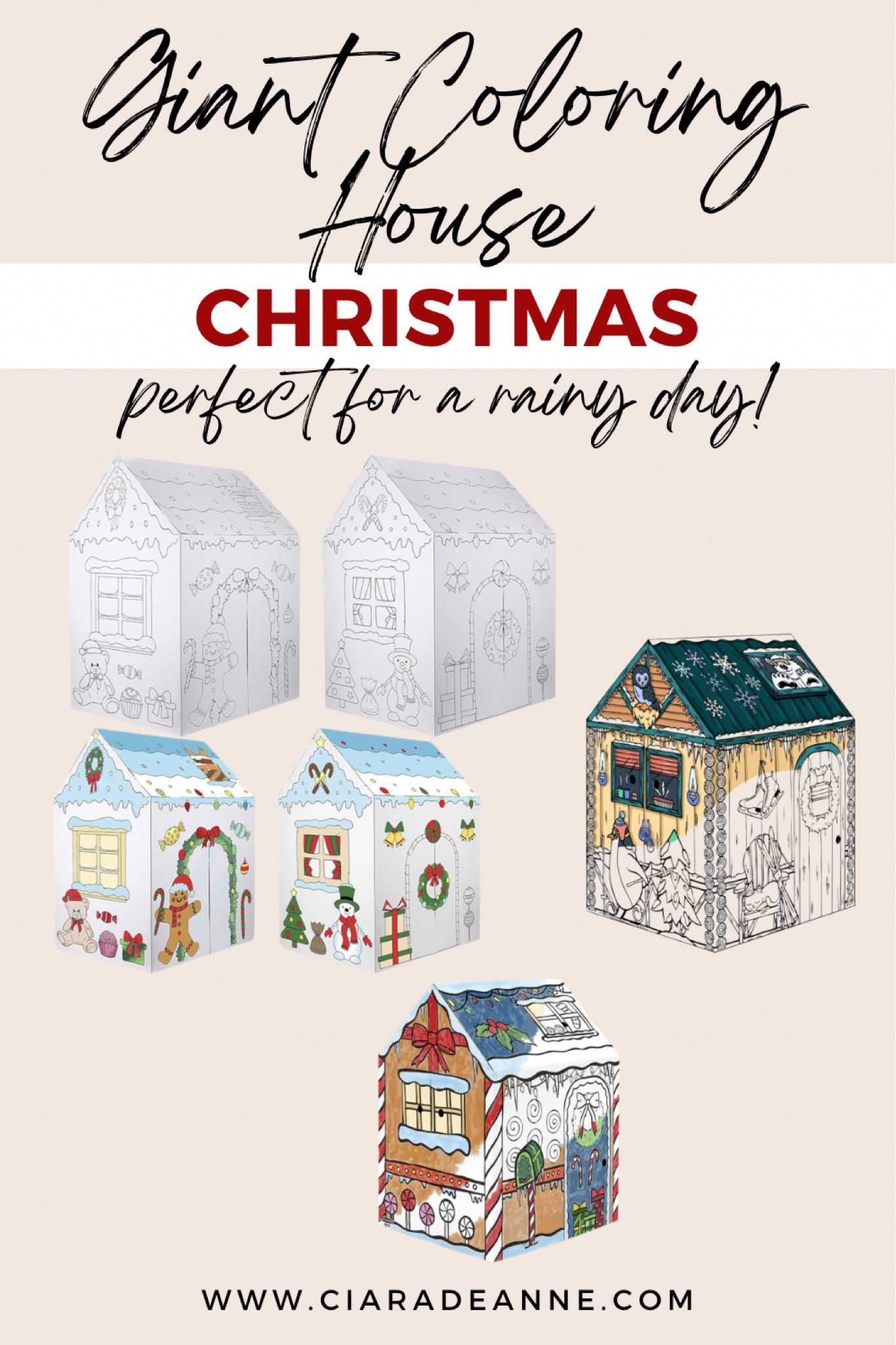 Grab these giant coloring houses to enjoy on a rainy or snowy days! They’re perfect for keeping toddlers and kids busy and entertained indoors. They would be so fun for a Christmas party too 

#LTKParties #LTKHoliday #LTKKids