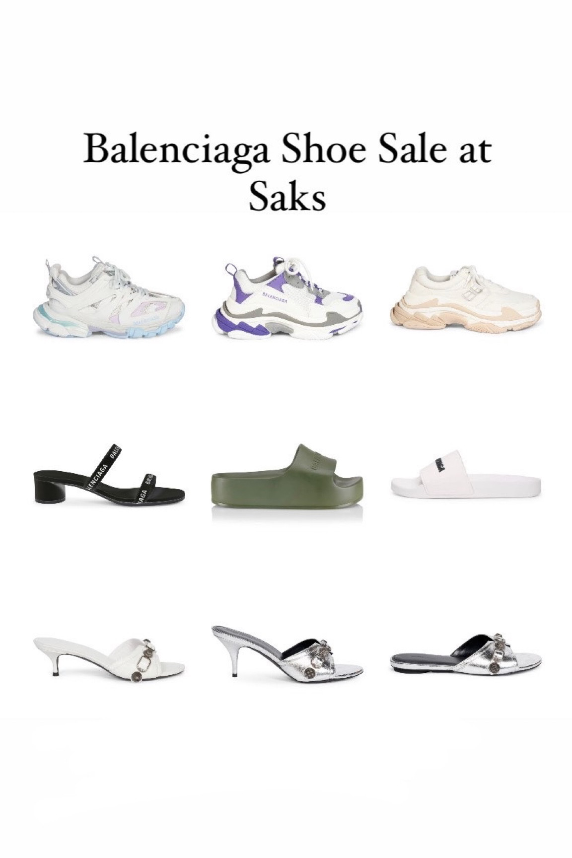 Balenciaga Shoe Sale @ Saks 

#LTKFind #LTKshoecrush #LTKsalealert