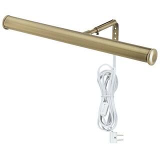 Antique Brass 14 in. Picture Light | The Home Depot
