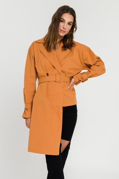 Asymmetric Trench Coat | OBJECTRARE
